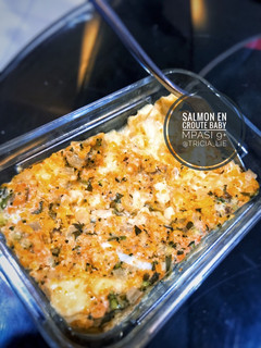 Foto resep Salmon en Croute 👶🏻 mpasi 9m+