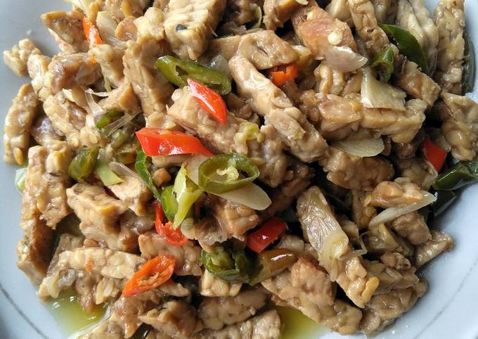 Resep Tempe Cabe Hijau Oleh Dian Cookpad