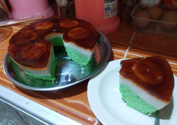 Resep MANTAP! Kue Talam Pandan kue rumahan simple