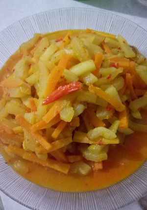 Foto resep Acar Kuning Wortel+Mentimun