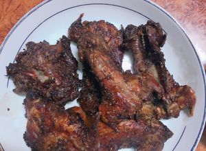 Hình của món Chuột chiên sả ớt.