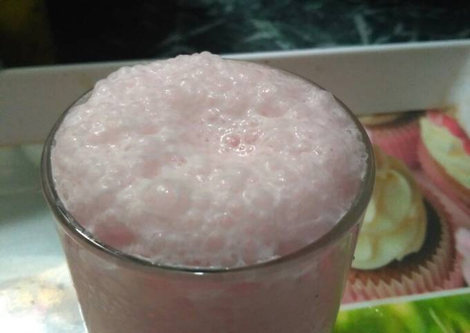 How to Make Homemade Rooh afja milkshake