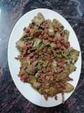 Alcachofas frescas con jamón