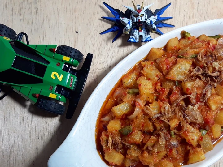 Easy Steps Make Recipes Sambal Goreng Kentang Petai the Delicious Perfect.