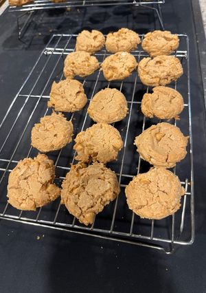 A picture of Best no flour cookies.