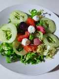 Salade composée au fromage 🥗