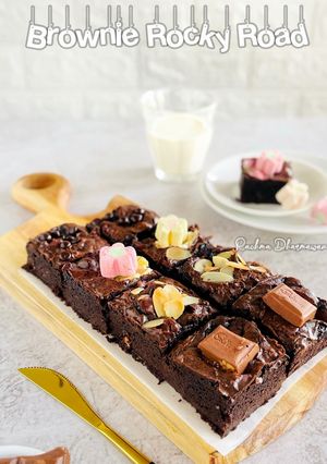 Foto resep Brownie Rocky Road