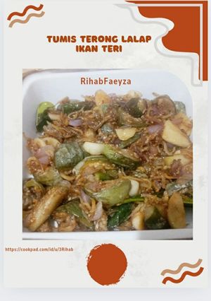 Foto resep Tumis Terong Lalap Ikan Teri