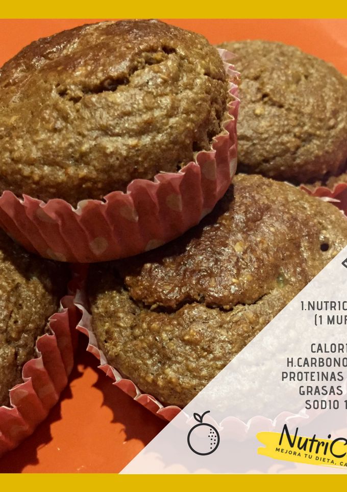 Una foto de Muffins de Naranja y chocolate