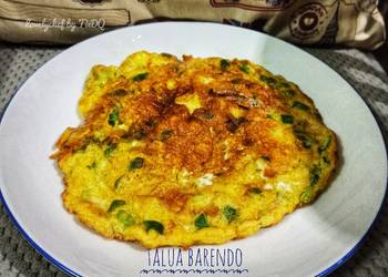 Masakan Unik Talua Barendo (Telur Dadar Minang) Ala Warung