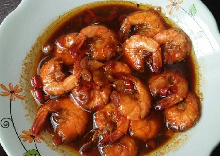 Tumis Udang Kecap
