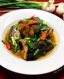 Cá Nục Sa Ba Kho Mía