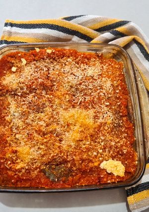 Una foto de Canelones de acelga, coliflor y pollo 😋
