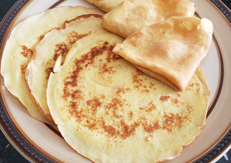 How to Make Homemade Easy Crepes