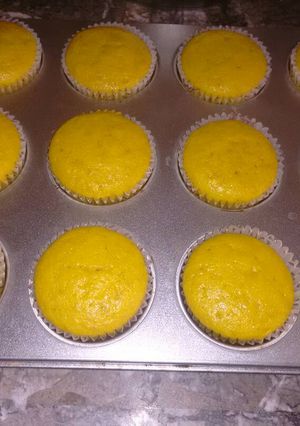 Una foto de Cupcakes de banana