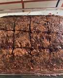 Brownie chocolate y plátano