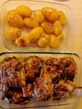 Churrasco al horno o Codillo con patatas