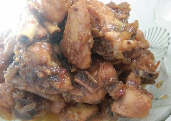 Resep Ayam gongso Anti Gagal