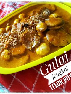 Foto resep Gulai jengkol telor puyuh