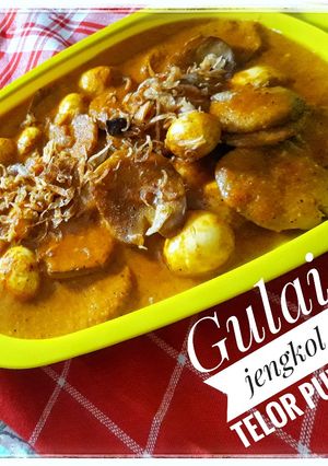 Foto resep Gulai jengkol telor puyuh