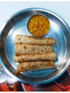 Chappathi peas kurma/சப்பாத்தி பட்டாணி குருமா செய்முறை முக்கிய புகைப்படம்