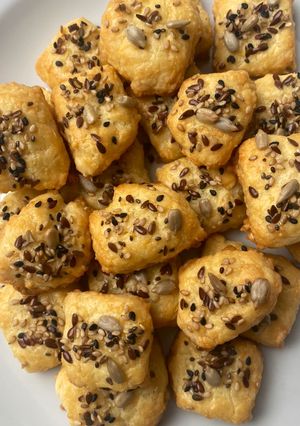 Una foto de Minis de queso🧀