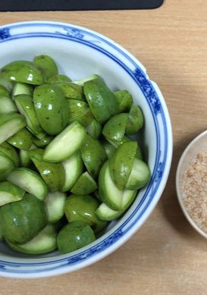 Hình của món Cóc bao tử nghén ngẩm.