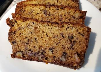 Easy Fast Cooking Banana Nut Bread Delicious Perfect