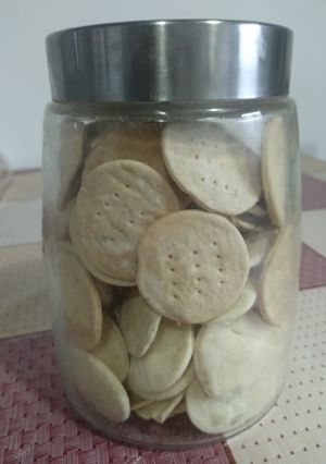 Una foto de Galletas al agua