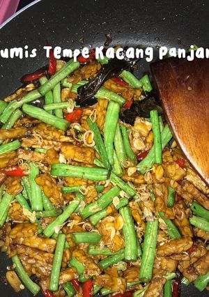 Foto resep Tumis Tempe Kacang Panjang