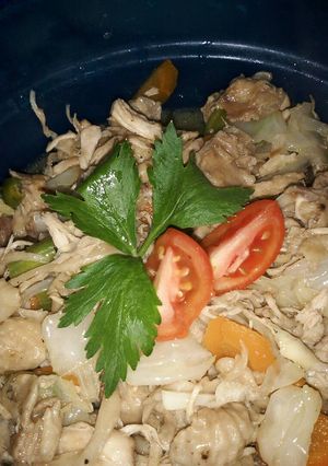 Foto resep Tumis ayam jamur