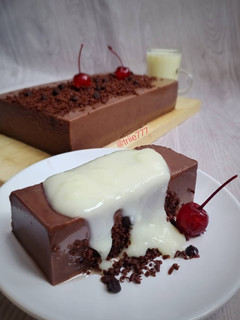 Foto resep Puding Brownies