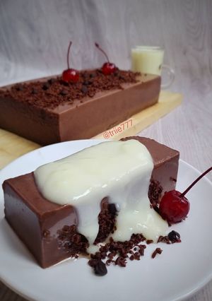 Foto resep Puding Brownies