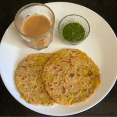 A picture of Chana Daal Paratha.