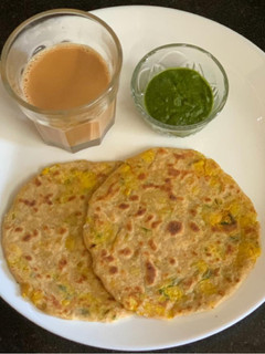 A picture of Chana Daal Paratha.
