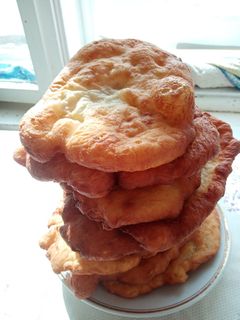 Krumplis lángos recept fotója