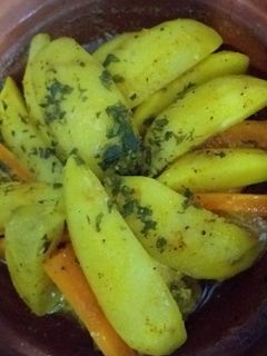 صورة لوصفة طاجين مغربي