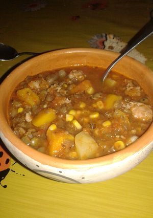 Una foto de Guiso de carne y verduras