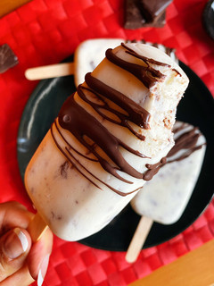 Una foto de Magnum de stracciatella