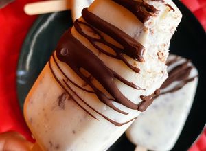 Una foto de Magnum de stracciatella