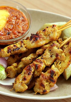 Foto resep Sate Ayam Singapura Devina Hermawan