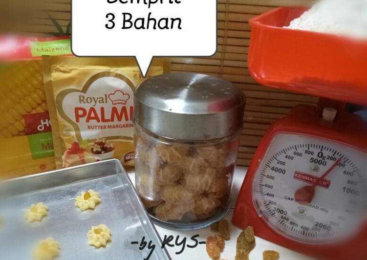 Bagaimana mengolah Semprit Susu 3 Bahan, Sempurna