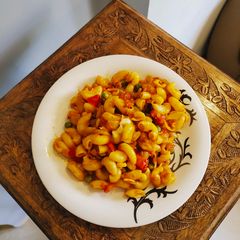 A picture of Masala pasta.
