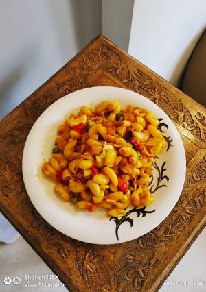A picture of Masala pasta.