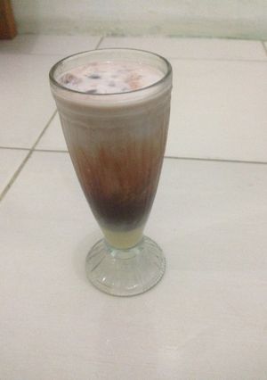 Foto resep Es coklat susu