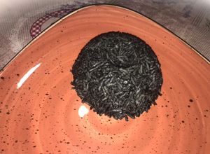 Una foto de Arroz negro
