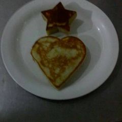 A picture of American / Fluffy pancakes.