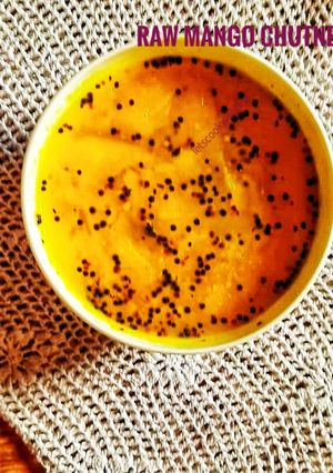 A picture of Raw mango Chutney / Kancha Aamer Jhol.