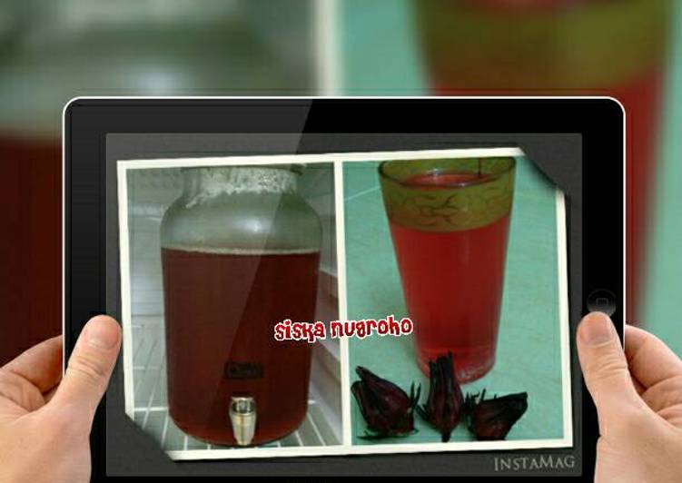 Resep Teh rosella, Enak