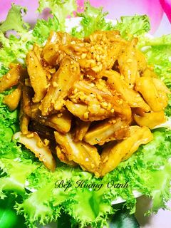 Hình của món Sụn Gà Chiên Nước Mắm.